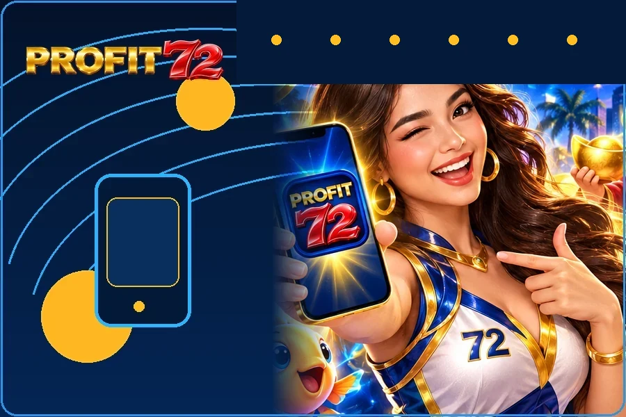 Profit 72 mobile access artwork